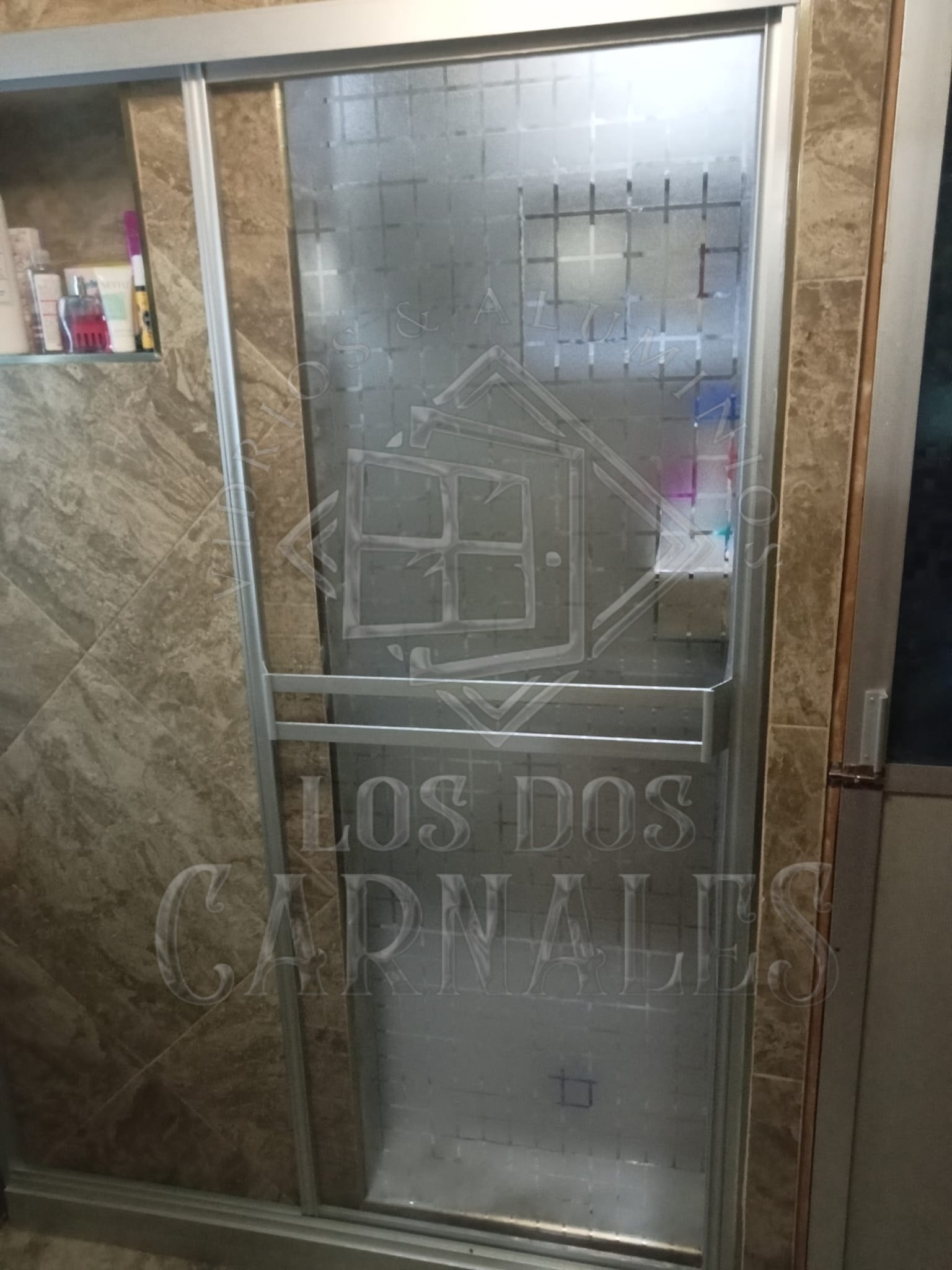 Canceles de Baño en Policarbonato Cristal Templado y Herrajes de Acero Inoxidable Chihuahua