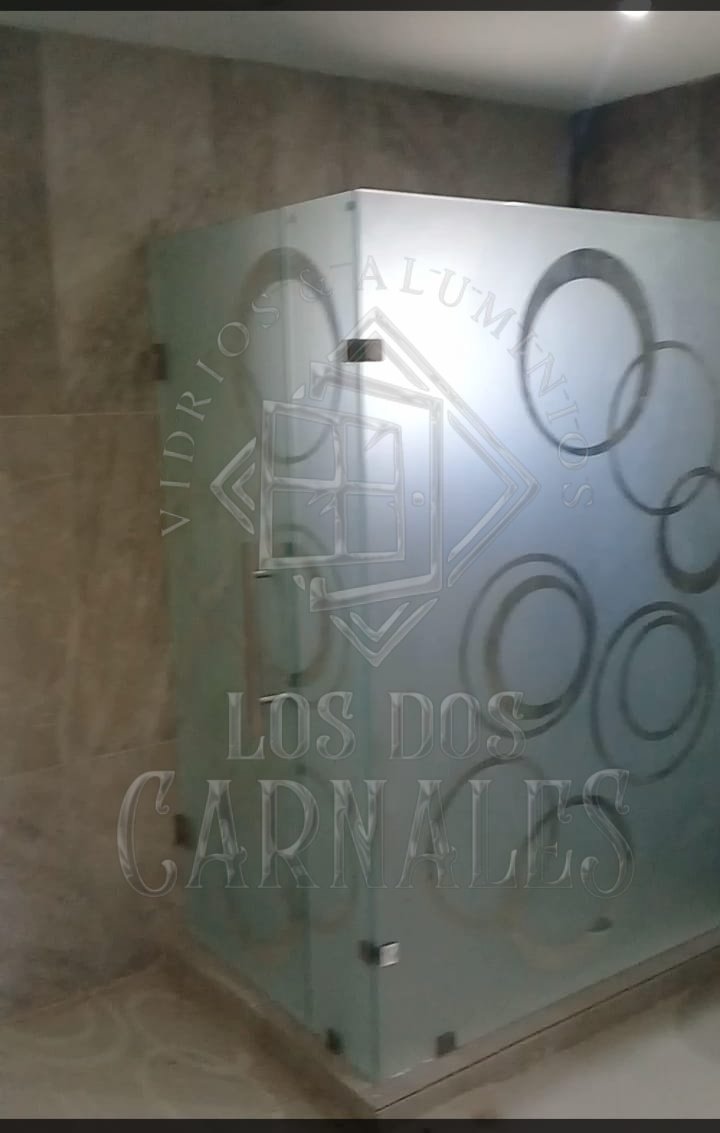 Canceles de Baño en Policarbonato Cristal Templado y Herrajes de Acero Inoxidable Chihuahua