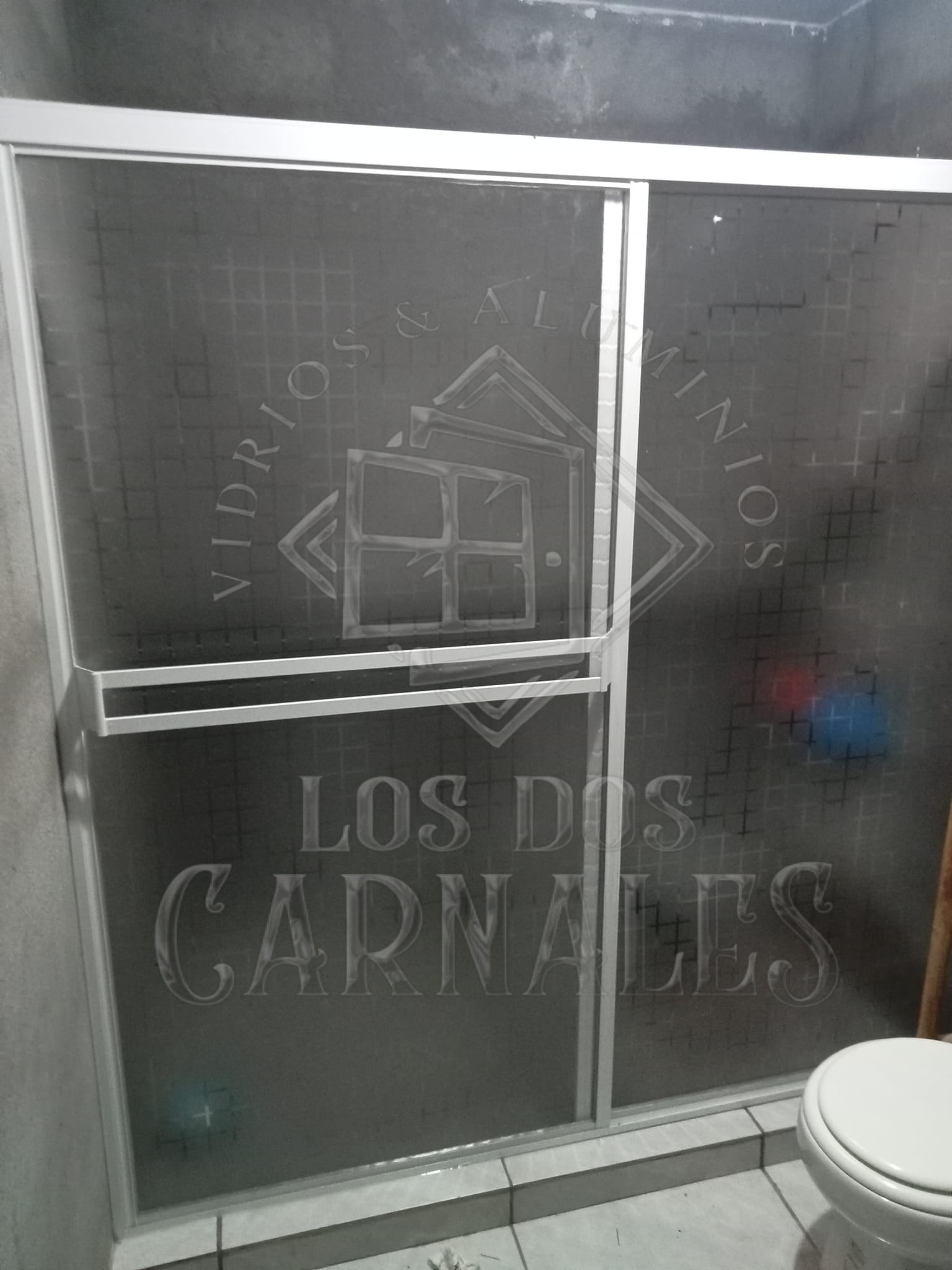 Canceles de Baño en Policarbonato Cristal Templado y Herrajes de Acero Inoxidable Chihuahua